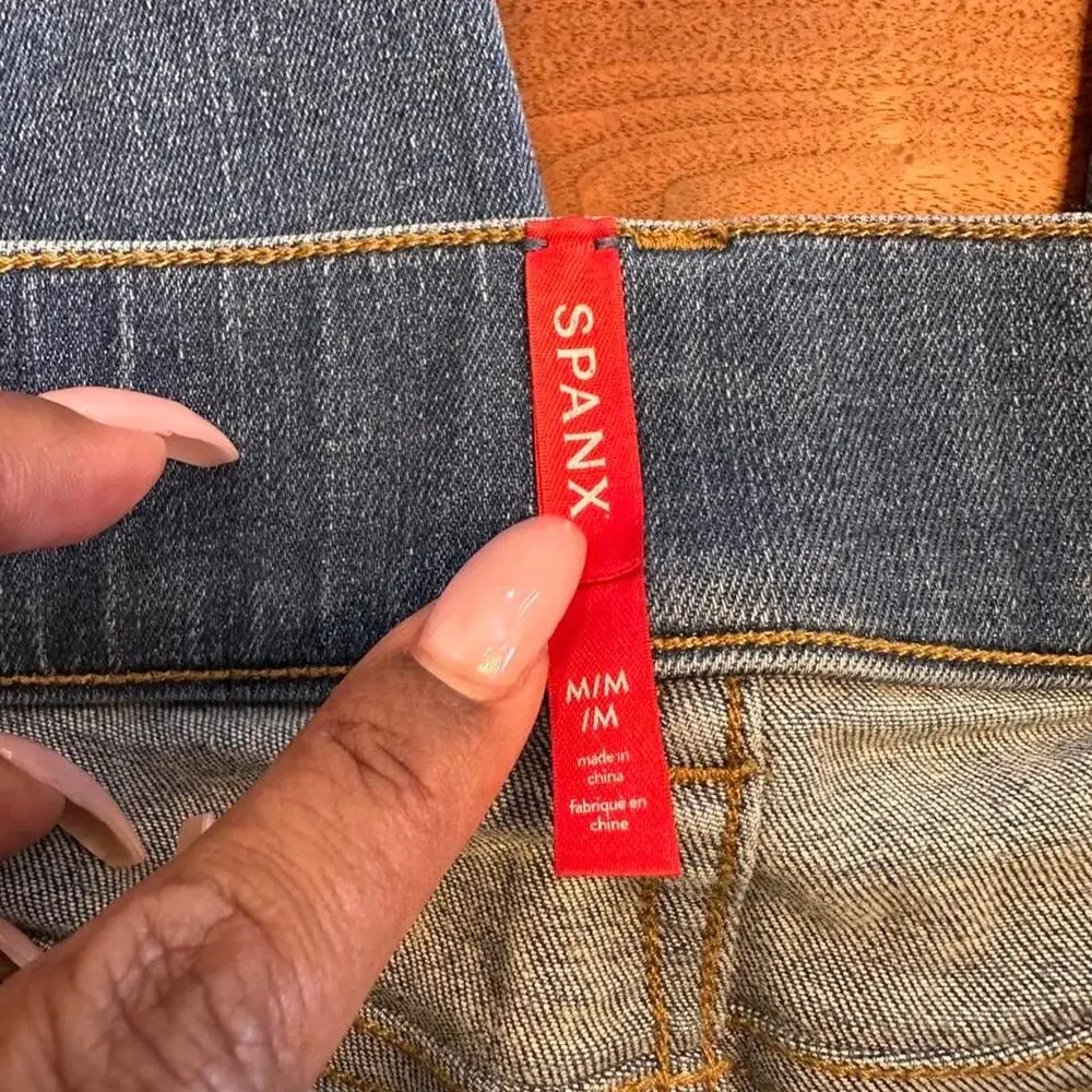 Spanx shaping jeans medium wash